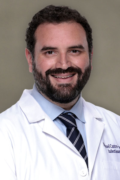 Manuel Castro-Borobio, MD, board-certified physician with Infectious Disease Services of Georgia, North Atlanta