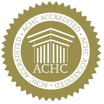 ACHC Accredited badge